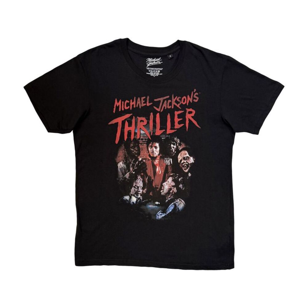 Michael Jackson Unisex Adult Thriller Zombies T-Shirt / Black